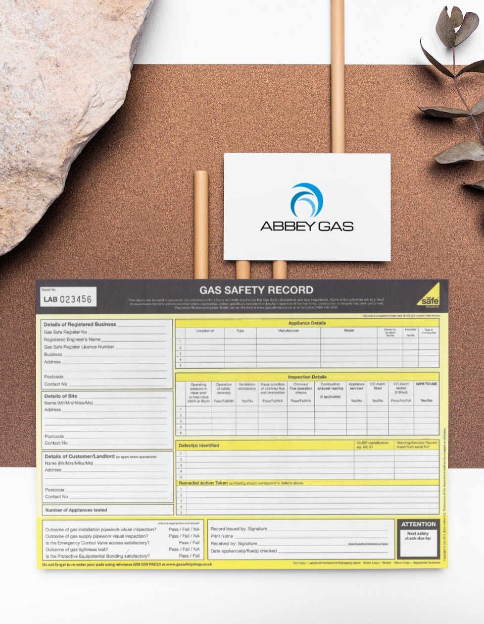 gas safety certificates